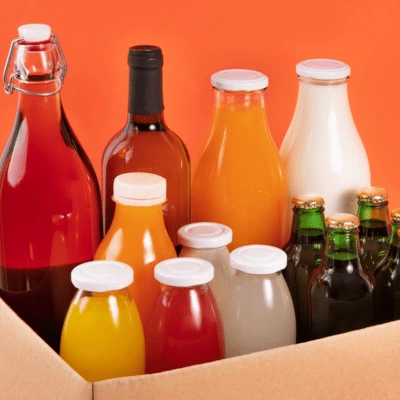 Packaged Food & Beverage in Eco-Friendly Box Sample